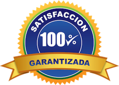 sello 100% satisfaccion garantizda